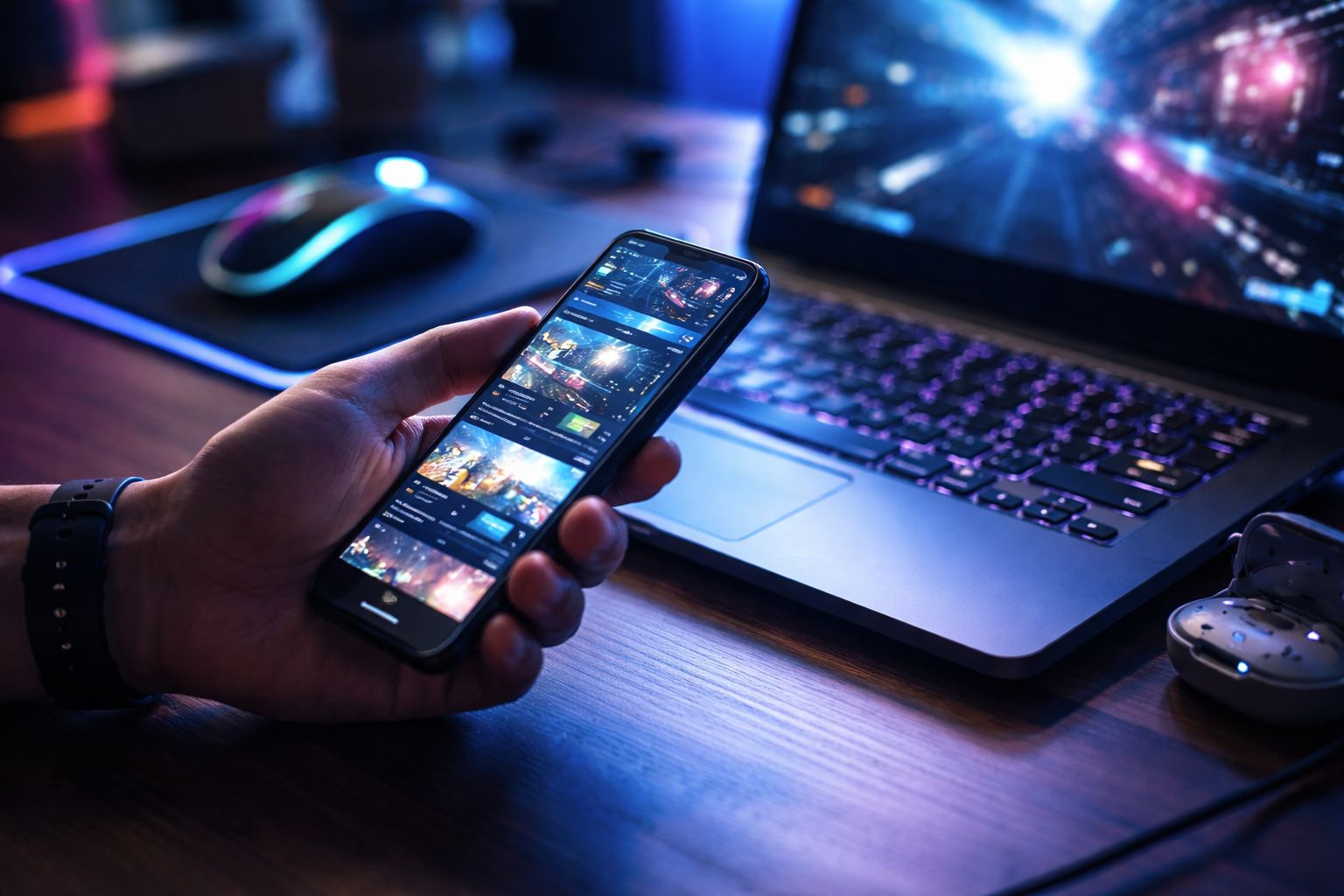 Inside the app, navigation is designed to reduce friction. You can move between sections quickly, receive useful updates, and manage core account settings without searching through cluttered menus.