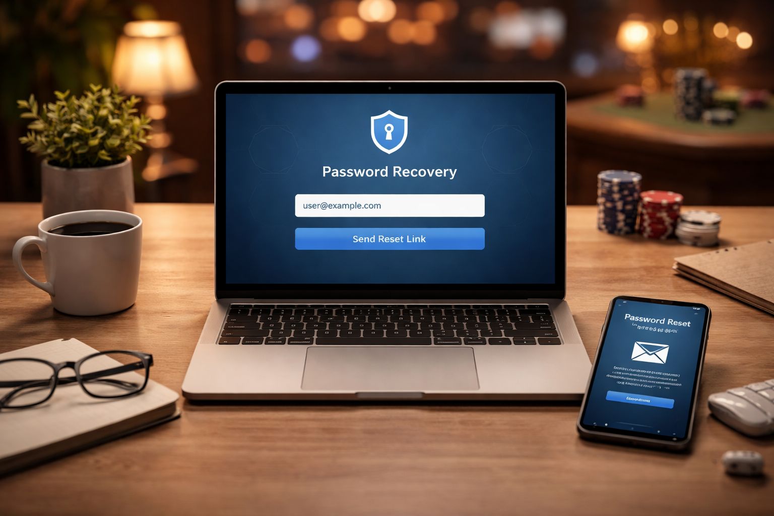 If you are locked out of your ZO8 account, the recovery path is built to be direct and secure.